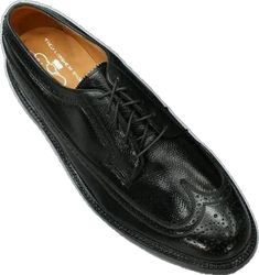 Black Wingtip Dress Shoes With Leather Sole, Black Plain Toe Formal Leather Shoes, Black Plain Toe Dress Shoes For Formal Occasions, Timeless Black Derby Shoes For Semi-formal Occasions, Black Plain Toe Leather Shoes For Formal Occasions, Black Wingtip Dress Shoes For Business, Black Formal Dress Shoes With Leather Sole, Black Moc Toe Oxfords For Semi-formal Occasions, Timeless Black Dress Shoes With Brogue Detailing