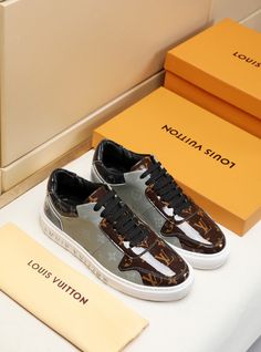 ��PRODUCT DETAILS��Includes Shipping bags, dustbag sleeper, care manual, booklet, tag. Grey Sneakers Women, Louis Vuitton Sneakers, Mode Costume, Luxury Sneakers, Lv Monogram, Grey Sneakers, Women Men Shoes, Exclusive Bag, Vuitton Bag