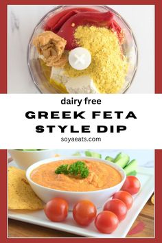 the recipe for greek feta style dip