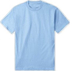 Light Blue Short Sleeve Pre-shrunk Shirt, Light Blue Cotton T-shirt, Basic Light Blue Plain T-shirt, Light Blue Pre-shrunk Short Sleeve T-shirt, Plain Light Blue T-shirt, Light Blue Pre-shrunk Short Sleeve Shirt, Neck T Shirt, Crew Neck, Collage