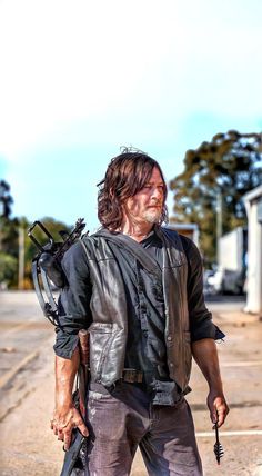 Daryl Twd Wallpaper, Twd Aesthetic Wallpaper, Twd Wallpaper Aesthetic, Norman Reedus Wallpaper, Wallpaper Twd, Walking Dead Background, Daryl Dixon Wallpaper, The Walking Dead Wallpaper, Pixel Zombie