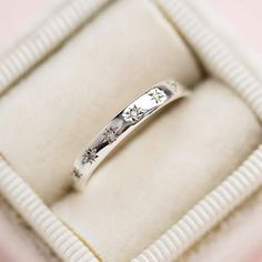 Gold Diamond Band, diamond gold band, comfort fit band, yellow gold diamond band, cute rings for stacking, gold stacking rings, unique rings, carrie elizabeth