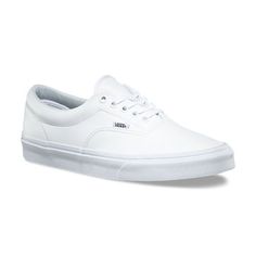 Classic Tumble Era White Skateboarding Sneakers With Vulcanized Sole, White Sneakers With Vulcanized Sole For Skateboarding, White Vulcanized Sole Sneakers For Skateboarding, Classic Skate Shoes With Gum Sole For Streetwear, Vans White Skate Shoes With Rubber Sole, Classic Lace-up Skateboarding Sneakers, Classic Lace-up Sneakers For Skateboarding, Casual Sneakers For Skating, Casual Sneakers With Vulcanized Sole For Skating