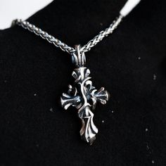 (Pendant Only - No Chain Included) Introducing Our Exquisite Entangled Vine Cross Pendant, A Symbol Of Faith And Beauty Crafted From High-Quality Solid 925 Sterling Silver. Measuring 1.65 Inches In Height And 0.87 Inches In Width, This Stunning Pendant Is Intricately Designed With A Combination Of Twisting Vines And An Elegant Cross. This Pendant Is A True Masterpiece, With Every Detail Crafted With Precision And Care. The Entangled Vine Design Is Beautifully Intertwined With The Cross, Creating Mens Silver Pendants, Buddhist Necklace, Ruby Necklace Pendant, Bullet Necklace, Compass Pendant, Vine Design, Pendent Necklace, Mens Accessories Jewelry, Cross Pendant Necklace