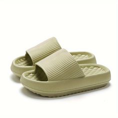 variants14 Green Casual Eva Slippers, Green Non-slip Casual Flip Flops, Casual Green Non-slip Flip Flops, Green Slip-on Sandals For Summer, Casual Green Eva Flip Flops, Casual Closed Toe Eva Slides, Green Non-slip Slippers For Leisure, Green Non-slip Casual Slippers, Trendy Non-slip Slip-on Sandals