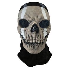 PRICES MAY VARY. 🎃【Spooky Skull Design】Our Halloween Skull Mask features a horror ghost design, inspired by popular shooting games. The ghost skull mask perfectly recreates the image of the game character. Perfect for adding an eerie touch to your halloween costume or gaming setup. 🎃【High-Quality Materials】Crafted from durable materials, this skull mask is designed to withstand hours of wear, whether you're trick-or-treating or dominating the battlefield in your favorite video game. 🎃【High El Ghost Call Of Duty, Halloween Skull Mask, Karneval Party, Mask Scary, Mask For Halloween, Horror Ghost, Scary Skeleton, Ghost Skull, Call Of Duty Ghosts