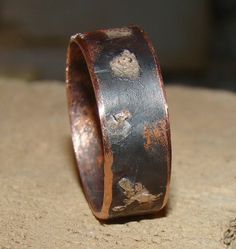 Black rings for men and women, Copper silver ring, Rustic engagement ring, Boyfriend promise ring, Hammered copper band ring, Cheap ring ➧Pure copper and silver 925 I can engrave it with letters, words, symbols, Morse code et.  (no extra cost) ➧Made to order ➧Sizing: Please check your ring size before submitting your order and if you are not sure what ring size you need, please visit your local jewelry store to make sure that you will get the size that you need. ➧Please do not hesitate to contac Hand Forged Round Band Promise Ring, Hand Forged Round Band Rings For Promise, Handmade Black Promise Ring, Handmade Black Promise Jewelry, Black Handmade Promise Jewelry, Handmade Black Jewelry For Promise, Hand Forged Black Rings For Anniversary, Copper Ring Jewelry For Anniversary, Hand Forged Black Rings