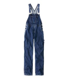 Women's 207 Vintage Jeans, Overalls | Jeans at L.L.Bean Utility Bib Front Bottoms For Fall, Fitted Dark Wash Utility Overalls, Utility Bib Front Bottoms In Dark Wash, Dark Wash Straight Leg Overalls For Work, Overalls Jeans, Quilted Sweatshirt, Jeans Overalls, Overalls Pants, Overalls Women