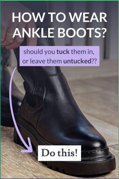 Looking for an easy to understand, failproof guide for how to wear ankle boots? This is it! I’ve been a personal stylist for 18 years, and this is my ultimate guide to wearing ankle boots with any outfit. Want to know how to wear ankle boots with straight leg jeans? Or, want to know how to wear how to wear ankle boots with a dress? Maybe you want to know how to wear western ankle boots? This is the correct way to wear ankle boots, and all my ankle boots with jeans do’s and don’ts. Boots With Straight Leg Jeans, Boots With A Dress, Wearing Ankle Boots, Ankle Boots With Leggings, Boots With Jeans, Chic Office Wear, Suede Fringe Skirt, Ankle Boots With Jeans, How To Wear Ankle Boots