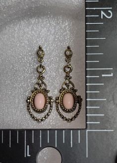 Pink Stones, Door Knocker, Fashion Jewelry Earrings, Pink Stone, Jewelry Lover, Bezel Setting, Fashion Watches, Vintage Jewelry, Jewelry Watches