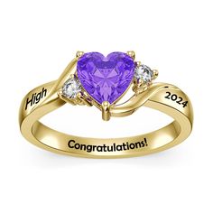 PRICES MAY VARY. 🎓【2023 Graduation Rings】🎓This class ring is inspired by the beautiful meaning of birthstones. There are corresponding birthstone colors for 12 months, choose the birthstone and engrave good wishes on this birthstone ring, let it bring you health, luck and happiness. 🎓【Birthstone Ring Specifications】🎓Heart shaped birthstone rings are available in sizes 4-16. Created Crystal is 7mm in diameter and dazzling. Weight: 3g. 🎓【925 Sterling Silver Material】🎓The high school graduati Graduation Rings College, Custom Class Rings, Class Rings High School, Graduation Ring, Custom Birthstone Ring, Graduation Rings, Beautiful Meaning, Graduation Jewelry, Silver Heart Ring