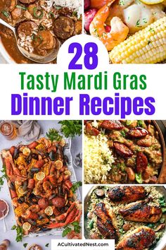 the best easy dinner ideas for mardi gras