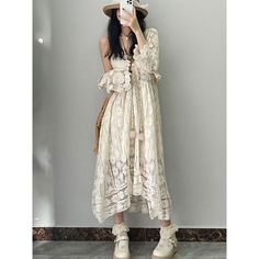 Romantic Vacation Tassel Lace Slip Boho Dress Material: 100% Polyester Style: Sweet, Boho Size: S, M, L, XL Color: Apricot Applicable Scene: Leisure, Daily,Vacation Long Summer Dresses With Lace Patchwork, Beige Bohemian Beach Dress For Brunch, Long Summer Dresses With Lace Trim, Summer Bohemian Lace Boho Dress, Spring Festival Lace Beach Dress, Bohemian Lace Boho Dress For Summer, Beige Boho Dress With Lace Trim For The Beach, Long Beige Beach Dress For Spring, Feminine Long Dress For Beach