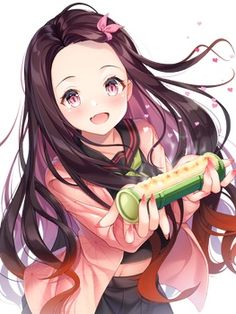 Nezuko Chan, Nezuko Kamado, Personalize Art, Cute Anime Wallpaper, Art Website, Fanarts Anime, Anime Kawaii, Karakter Anime, Digital Sticker