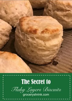 the secret to fluffy, buttery biscuits is that they are made with only three ingredients