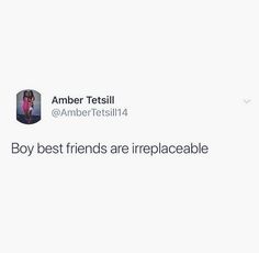 the tweet is being used to describe what friends are irreplaceable