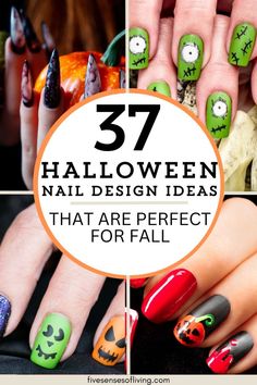 We rounded up the best halloween nail designs that are trending, from French manicures to textured nails to chrome finishes and more. Nail Design For Halloween, Halloween Nails Dipped, Fun Halloween Nail Art, Halloween Dip Nails Ideas Simple, Acrylic Halloween Nail Designs, Seasonal Nail Designs, Ombré Halloween Nails, Easy Halloween Nail Ideas, Halloween Fingernails Designs