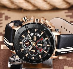 Men's Watches- New Mens Watches Top Brand Luxury Big Dial Military Quartz Watch Leather Waterproof Sport Wristwatch Model Number:4000713702800 -100% brand new label and high quality; -Luxury high-quality design dials of top brands with date display function; -3ATM / 30M waterproof (supports cold water shower and swimmi Cold Water Shower, Mens Sport Watches, Blue China, Water Proof Case, Mens Luxury, Sports Watch, Sport Man, Watch Collection, Casio Watch