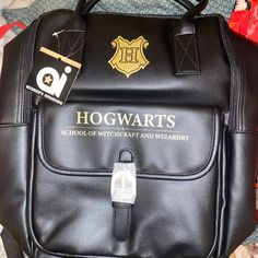 Brand New! Still With Tags! Its A Pretty Decent Sized Bag. Laptop Sized. Hogwarts Bag, Hogwarts School, Harry Potter Hogwarts, Hogwarts, Harry Potter, Bag Lady, Laptop, Backpacks, Brand New