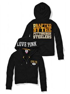 Steelers hoodie from victorias secret. Love! Women Nike Shoes, Pittsburgh Sports