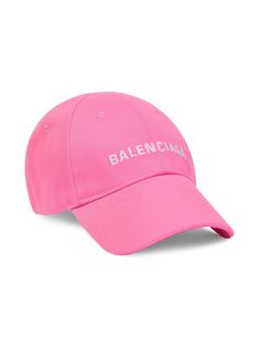 bubblegum pink cotton embroidered logo to the front eyelet detailing curved peak pull-on style adjustable fit Outfit Pieces, Dress With Jean Jacket, Baby Boy Accessories, Gucci Kids, Dolce And Gabbana Kids, Embroidered Caps, Kids Jordans, Boys Accessories, Kids Logo