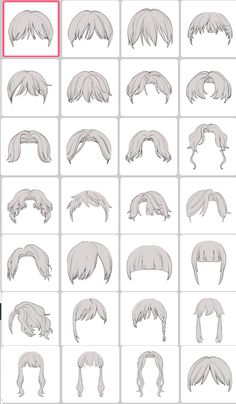 how to draw anime hair step by step for beginners and advanced drawing students in adobe