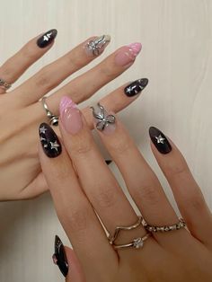 Morning Makeup, Casual Nails, Nail Ring, Acrylic Nails Coffin Short, Birthday Nails, Fire Nails