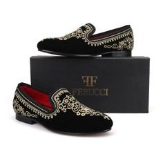 Elegant Round Toe Loafers For Groom, Elegant Embroidered Loafers With Round Toe, Elegant Embroidered Round Toe Loafers, Luxury Slip-on Dress Shoes For Wedding, Luxury Slip-on Wedding Dress Shoes, Luxury Round Toe Loafers For Wedding, Embroidered Formal Closed Toe Loafers, Formal Embroidered Closed Toe Loafers, Formal Embroidered Wedding Shoes With Round Toe