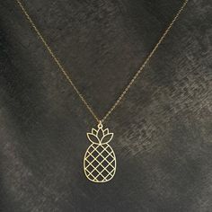 Explore our personalized pineapple necklace, the star of our custom fruit jewelry collection. This silver or gold pineapple pendant is joined by strawberry, cherry, and banana designs, making it the perfect, unique gift for fruit lovers. Please write us the fruit style number ( No.1 to No.4 ) shown in the photos ; Our handmade silver necklaces make wonderful and delicate gifts for you.  Materials: -High Quality 925 Sterling Silver -18k Gold Plated Silver -18k Rose Gold Plated Silver Colors: -Gol Gold Fruit, Pineapple Jewelry, Silver Gold Necklace, Fruit Necklace, Pineapple Necklace, Pineapple Strawberry, Pendants For Women, Fruit Jewelry, Gold Pineapple