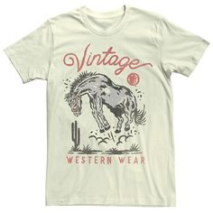 You can't go wrong with this men's graphic tee. You can't go wrong with this men's graphic tee. Crewneck Short sleevesFABRIC & CARE Cotton Machine wash Imported Size: XS. Color: Natural. Gender: male. Age Group: adult. Horse Graphic, Vintage Western Wear, Silly Shirt, Western Graphic Tees, Horse T Shirts, Western Horse, Men's Graphic T Shirt, Concert Tees