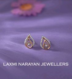 Gold Studs Earrings Indian Small, Gold Earrings Designs For Daily Use, Daily Use Gold Earrings Indian, Gold Studs Earrings Indian, Gemstone Halo Engagement Rings, Gold Earrings Studs Simple, Wedding Rings Women, Women Wedding Rings, Laxmi Narayan