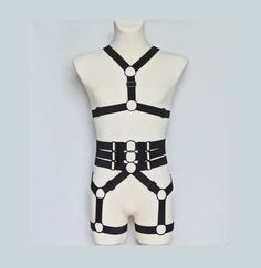 Black Beauty Men Black Elastic Harness Set, ONE SIZE, Adjustable Strap Harness, Stretch Harness, Cosplay, Roleplay, Nightclub, Lingerie - Etsy Assasin Clothes, Elastic Harness, Strap Harness, Black Beauty, Male Beauty, Mother’s Day, Ukraine, Beauty Book, Art Collection