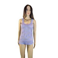 Nwt Inc International Concepts Sexy Lace Lingerie Tank Top, Lavender, Size: Xl Mannequin Is Wearing A Size Small For Mannequin Reference In Inches: Height: 68.9 Waist : 24 Hips : 33.8 Chest: 33 -Fast Shipping!! -Smoke & Pet Free Home Purple Lace Fitted Sleepwear, Fitted Purple Lace Sleepwear, Fitted Purple Sleepwear With Built-in Bra, Fitted Purple Tank Top For Loungewear, Lavender Fitted Sleeveless Sleepwear, Fitted Lavender Sleeveless Sleepwear, Fitted Sheer Purple Sleepwear, Purple Sheer Sleeveless Sleepwear, Mannequin Reference