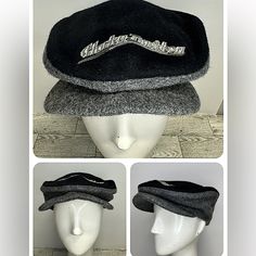 Nwot Mens Vintage Wool Harley Davidson Newsboy Captains Biker Hat Sz S New Never Worn Black And Gray With Black And White Patchwork On Back 10” L X 8” Wide I Ship Same Or Next Day! 5 Seller Ratings. Smoke Free Bundle Additional Items To Save On Combined Discounted Shipping. #Biker #Bikerun #Harleybikeweek #Motorcycleclub Wool Cap For Streetwear, Casual Wool Hats For Streetwear, Vintage Winter Baseball Cap With Visor, Gray Flat Cap For Streetwear, Winter Streetwear Flat Cap, Retro Gray Cap Hat, Vintage Winter Hats For Streetwear, Vintage Black Baseball Cap For Winter, Harley Davidson Accessories