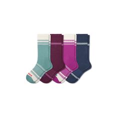 Remember those reindeer socks you got when you were a kid? These are the grown-up version of those—a modern variety of subtle holiday designs you'll want to wear all winter long, with innovative comfort features like Honeycomb Arch Support and Stay-Up Technology. Gift Guide Women, Calf Socks, Reasons To Smile, Starter Pack, Cool Socks, Grown Up, Holiday Design, Shirt Accessories, Arch Support