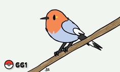 a bird sitting on top of a wooden branch