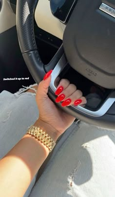 Pretty Red Nails, Hands Nails, Nails Pretty, Black Acrylic Nails, Stylish Nails Designs, Short Square Acrylic Nails, Gel Nail Colors, Nails Only, Pretty Hands