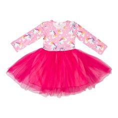 This Tutu Dress Will Bring Fun And Flair Into Any Fun Loving Girls Imagination! Fabric Is Polyester For Super Soft And Breathable Comfort And Skirt Is A Soft Chiffon. Long Sleeve Pink Dress For Dress-up, Long Sleeve Tutu Dress For Dress-up In Spring, Long Sleeve Tutu Dress For Spring Dress-up, Pink Long Sleeve Princess Dress For Dress-up, Pink Long Sleeve Dress For Summer Party, Playful Long Sleeve Playwear Dresses, Playful Long Sleeve Dresses For Playwear, Playful Pink Princess Dress For Playtime, Cute Long Sleeve Pink Dress