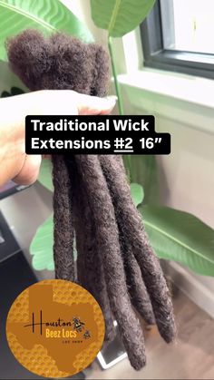 100% Human Hair Loc Extensions (10)ct Can be washed, Dyed, Bleched if desired 🐝This product is listed for quantities of 10 wicks PER ORDER In widths:  size-1.8cm These are the average amounts needed to give you a complete head of wicks. Locs/Wicks come with brush ends for an easy installation.  🐝Processing & Shipping Notice: *All orders are processed on a first-come, first-served basis. *Production time typically takes 5-10 business days, depending on the length and quantity of dreadlocks ordered. *If you need your order by a specific date, please contact us before placing your order to confirm we can meet your deadline.  🚨All sales are final: No returns, exchanges, or refunds. Please ensure you choose the correct size and color before completing your purchase For more shop information Loc Extensions, 100 Human Hair, Locs, Hair Extensions, Human Hair, Wicked, Hair Care, Dreadlocks, Human