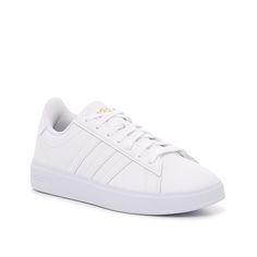 Adidas White Sneakers, Adidas Grand Court, Adidas White, Adidas Superstar Sneaker, Court Shoes, White Adidas, Fit Inspo, White Sneakers, Adidas Shoes