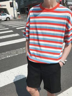 Wiaofellas - Hip Hop Striped T-shirt Men High Street Cec Harajuk Trend Short-sleeved Shirt Women Oversize Hong Kong Style Streetwear Size Suggest : Size S: weight 35kg-40kg, height 145-150cmSize M: weight 40kg-50kg, height 155-165cmSize L: weight 50kg-57.5kg, height 165-175cmSize XL: weight 57.5kg-65kg, height 170-175cmSize 2XL: weight 65kg-70kg, height 175-180cm Red Half Sleeve Summer T-shirt, Oversized Striped T-shirt For Summer, Red Long Sleeve Summer T-shirt, Trendy Striped T-shirt With Relaxed Fit, Summer Streetwear T-shirt With Half Sleeves, Cotton Half-sleeve T-shirt For Summer, Casual White Half Sleeve T-shirt, Summer Cotton Half Sleeve T-shirt, White Half Sleeve Casual T-shirt