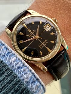 Lux Watches, Omega Watch Vintage, 1950s Mens, Timeless Watches, Panerai Luminor