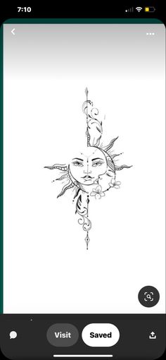 Sun 
Moon 
Face
Tattoo
Fineline
Fine detail
Cute 
Pretty Sun And Moon Face Tattoo, Moon Face Tattoo, Cute Sun And Moon, Sun And Moon Face, Moon Sun Tattoo, Flying Bird Tattoo, Sunset Tattoos, Hip Thigh Tattoos