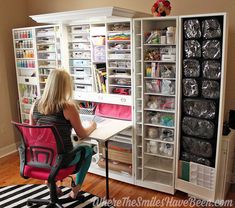 Here's my WorkBox 3.0 review to help you out if you're considering oneor a new DreamBoxIt's all herethe Goodthe Badthe WTF Cabinet On Wheels, Craft Closet Organization, Sewing Desk, Craft Cabinet, Moms Crafts, Work Boxes, Scrapbook Room, Hobby Room, Craft Room Storage