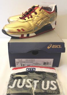 Up for sale we have a pair of Asics Gel Lite 3 World Cup Olympic Blue Yellow Gold Green Sneakers Mens Size 12 H41JK Brand New. The sneakers are 100% authentic and New in Box. It will be shipping out as soon as payment clears. If you have any questions please contact us as soon as possible. Thanks! All of Our Sneakers are Consigned to Us by Sneaker Enthusiast and are 100% Authentic.  We Reserve the Right to Block and Ignore any Buyers Who Do Not Meet Suitable Standards CO All sales are Final.  No Gel Lyte Iii, Green Sneakers, Asics Gel, World Cup, Blue Yellow, Athletic Shoes, Men's Shoes, Size 12, Shoe Accessories