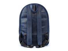 Crazy Horse Leather Backpack City - Navy - olpr. Blue Leather Functional Backpack, Navy Rectangular Backpack For Daily Use, Functional Blue Leather Backpack, Navy Backpack With Zipper For Everyday Use, Navy Backpack With Zipper Closure For Everyday Use, Everyday Blue Backpack, Leather Backpack For Men, Leather Accessory, Never Leave You