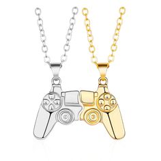 PRICES MAY VARY. Design: Designed to look like a gamepad, this friendship necklace is very original and unique, and can showcase your unique tastes and interests. It is suitable for matching with various casual style clothes and can meet your daily dressing need. Meaning: Magnetic necklaces show your close friends or loved ones how much you care and feel for them. It symbolizes that no matter how far apart you are, the bond between you is still there. It is a very memorable piece of jewelry. Siz Magnetic Games, Bff Jewelry, Magnetic Necklace, Friendship Necklace, Friend Friendship, Friendship Necklaces, Couple Matching, Close Friends, Style Clothes