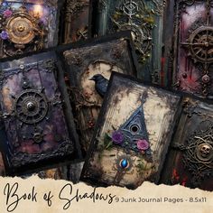 the book of shadows journal pages 8x11