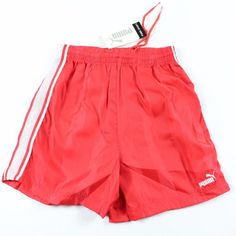 Puma Soccer Shorts Shorts New Available In Small Or Medium Measurements Are: 5 Inch Inseam Red And White Polyester Check Out My Other Items In My Store! Pumabox Summer Sportswear Bottoms For Jogging, Summer Jogging Bottoms With Short Legs, Casual Red Gym Bottoms, Red Sports Bottoms For Spring, Red Sportswear Athletic Shorts For Summer, Sporty Red Jogging Bottoms, Sporty Red Bottoms For Jogging, Summer Jogging Shorts, Red Summer Activewear Shorts