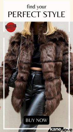 Layer O Neck Faux Fur Coat Faux Fur Coat, Elevate Your Style, Your Style, Fur Coat, Faux Fur, Free Shipping